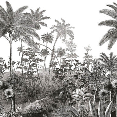 Fantastic Forest Mural Moonlight 2 Wallpaper By Caselio