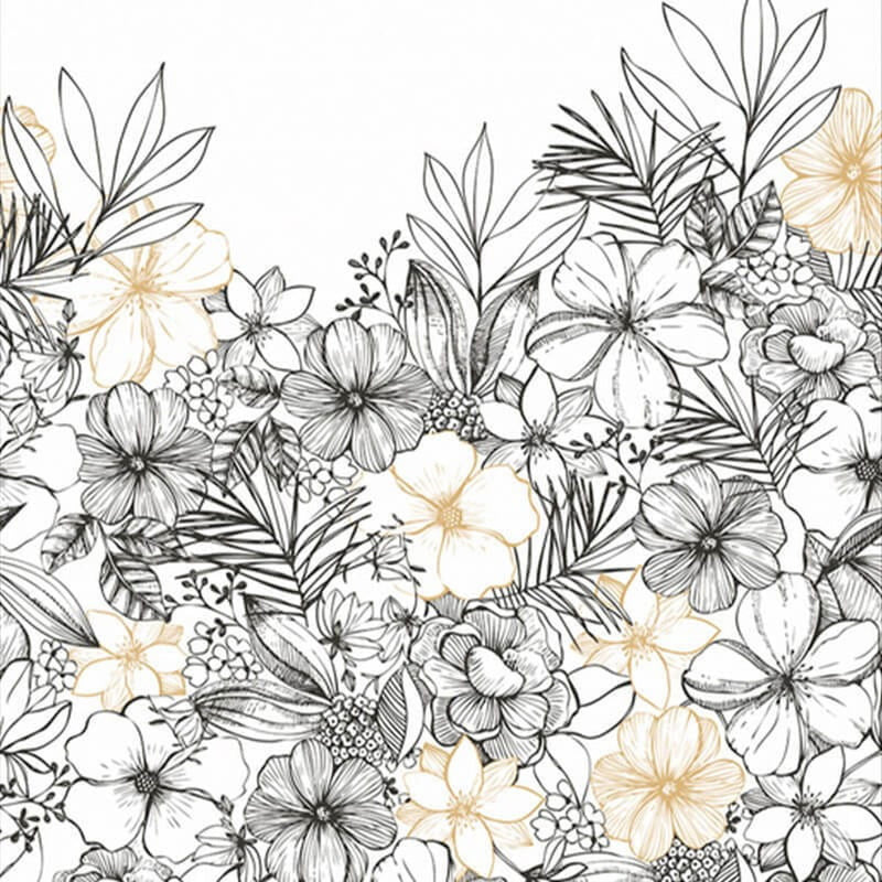 MLGT104160956 Flores Mural Moonlight 2 Wallpaper By Caselio