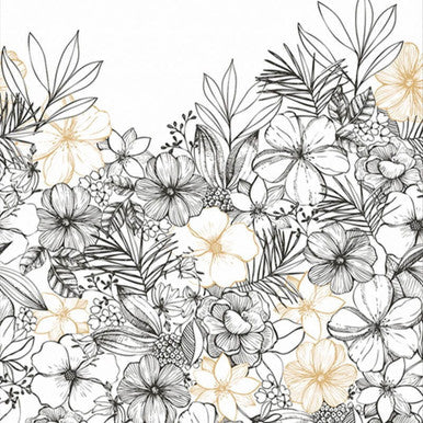 Flores Mural Moonlight 2 Wallpaper By Caselio