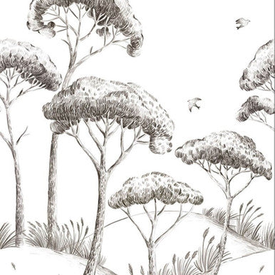 Pinea Mural Moonlight 2 Wallpaper By Caselio