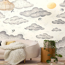 MLGT104190989 Celeste Mural Moonlight 2 Wallpaper By Caselio