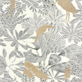 Riviera Blanc Or Moonlight 2 Wallpaper by Caselio