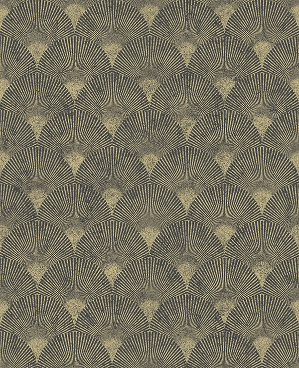 104303 Fan Established Wallpaper by Graham and Brown