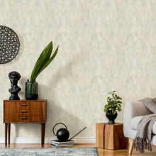 10439-02 Sonata Wood Grain Beige Metallic Wallpaper By Erismann