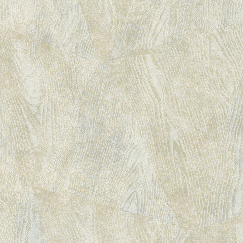 10439-02 Sonata Wood Grain Beige Metallic Wallpaper By Erismann