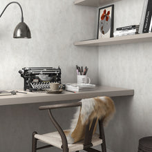 10439-31 Sonata Wood Grain Light Grey Metallic Wallpaper By Erismann