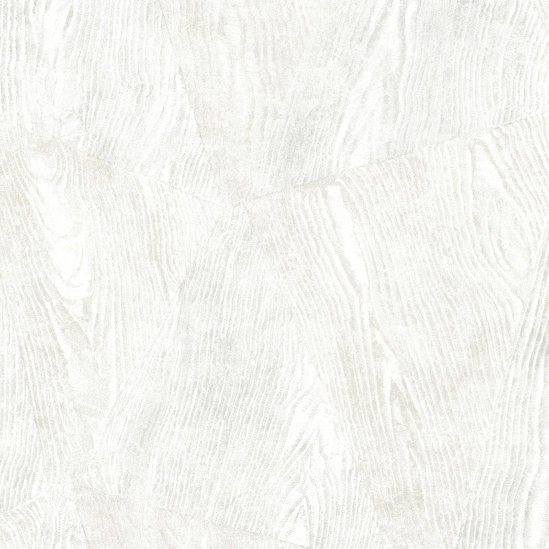 10439-31 Sonata Wood Grain Light Grey Metallic Wallpaper By Erismann