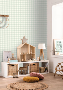 Victoria Vert D'Eau Happy Kids Club Wallpaper by Caselio