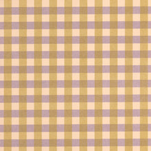 Victoria Mauve Moutarde Happy Kids Club Wallpaper by Caselio