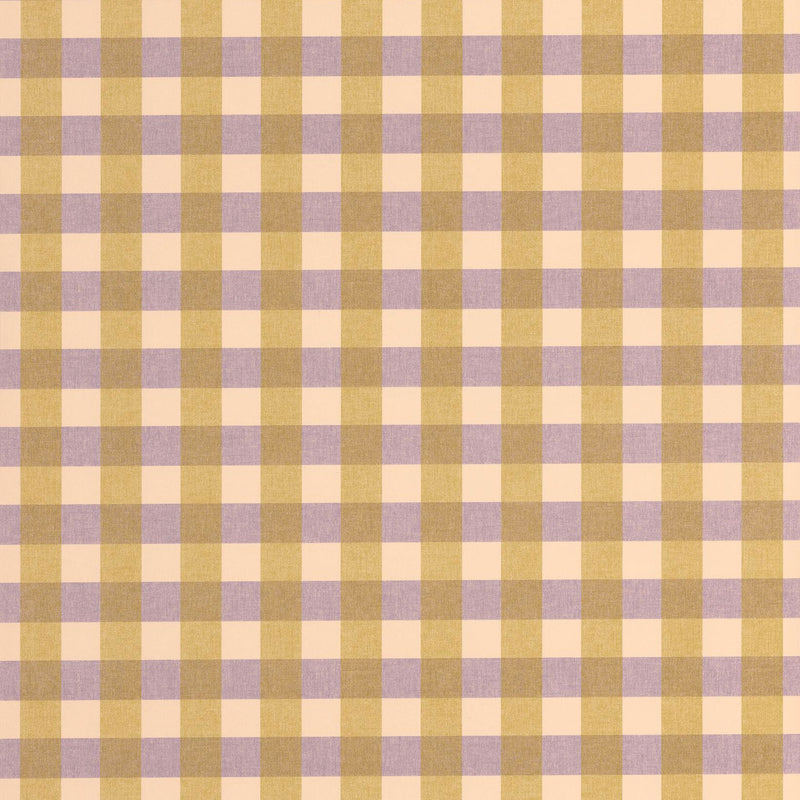 Victoria Mauve Moutarde Happy Kids Club Wallpaper by Caselio