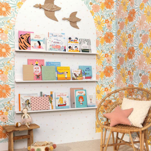 104430221 Marguerite Let's Go Girls! Wallpaper By Caselio