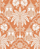 104552 Imperial Orange Wallpaper by Graham and Brown
