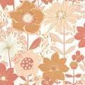 Immensite Rose Or XXL Wallpaper by Caselio