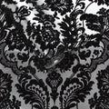 Gothic Damask Flock Established Wallpaper by Graham and Brown