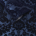 Gothic Damask Flock Established Wallpaper by Graham and Brown