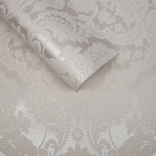 104565 Gothic Damask Flock Established Wallpaper by Graham and Brown