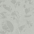 Largo Leaf Olive Metallic Wallpaper By Erismann