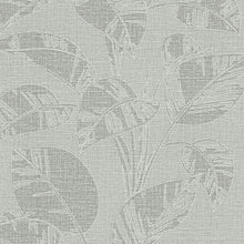 10459-24 Largo Leaf Olive Metallic Wallpaper By Erismann