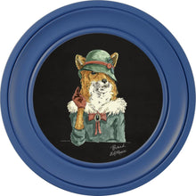 Happy Hour Vixen on Charcoal Black  Framed Art Prints by Brand McKenzie