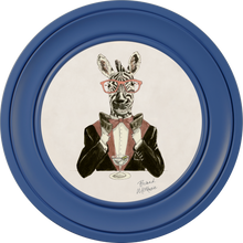 Happy Hour Marty on Chalk White Framed Art Prints by Brand McKenzie