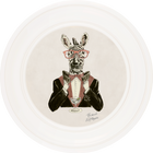 Happy Hour Marty on Chalk White Framed Art Prints by Brand McKenzie