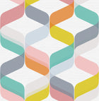 104814 Retro Brights Curiosity Wallpaper by Graham and Brown