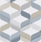104815 Retro Denim Curiosity Wallpaper by Graham and Brown