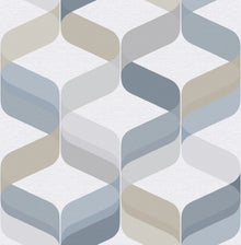 104815 Retro Denim Curiosity Wallpaper by Graham and Brown