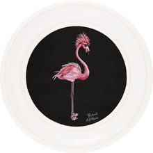 Punk Rocks Fiona on Charcoal Black Framed Art Prints by Brand McKenzie