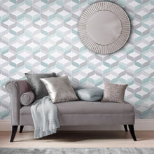 104816 Retro Denim Curiosity Wallpaper by Graham and Brown