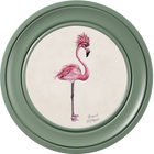 Punk Rocks Fiona on Chalk White Framed Art Prints by Brand McKenzie