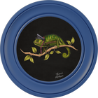 Punk Rocks Cleo on Charcoal Black Framed Art Prints by Brand McKenzie