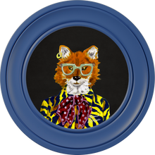 Fine China Todd on Charcoal Black Framed Art Prints by Brand McKenzie