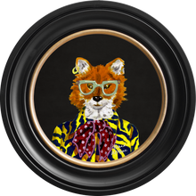 Fine China Todd on Charcoal Black Framed Art Prints by Brand McKenzie