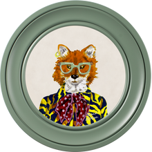 Fine China Todd on Chalk White Framed Art Prints by Brand McKenzie