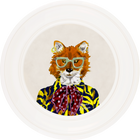 Fine China Todd on Chalk White Framed Art Prints by Brand McKenzie