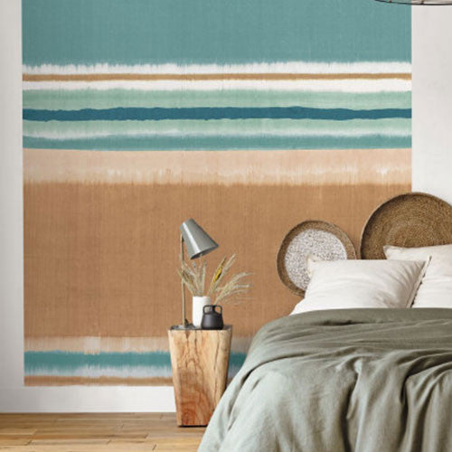 Lovely Tie & Dye Bleu Pimp My Wall Wallpanel By Caselio