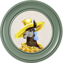 Fine China Lily on Chalk White Framed Art Prints by Brand McKenzie