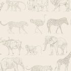 104894 Safari Rose Gold Wallpaper By Graham & Brown