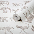 104894 Safari Rose Gold Wallpaper By Graham & Brown