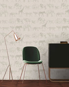104894 Safari Rose Gold Wallpaper By Graham & Brown