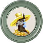 Fine China Lily on Chalk White Framed Art Prints by Brand McKenzie