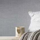104902 Lux Silver Weave Wallpaper By Graham & Brown