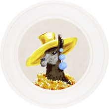 Fine China Lily on Chalk White Framed Art Prints by Brand McKenzie