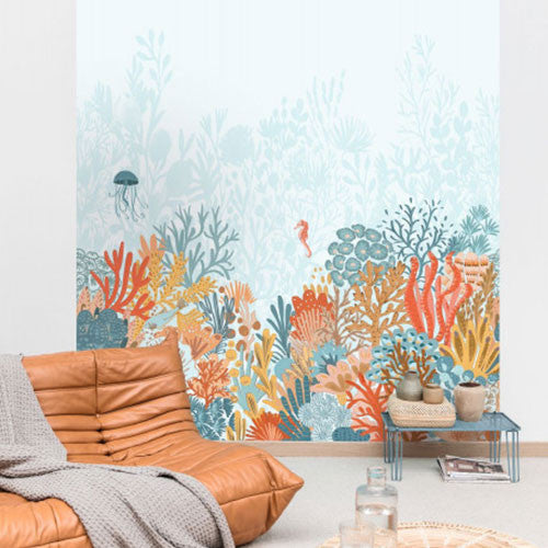 Magic Seafloor Bleu Ciel Pimp My Wall Wallpanel By Caselio