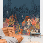Magic Seafloor Bleu Fonce Pimp My Wall Wallpanel By Caselio