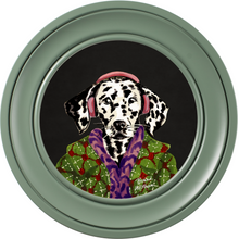 Fine China Dylan on Charcoal Black Framed Art Prints by Brand McKenzie