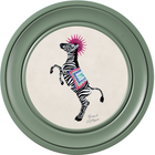 Balancing Act Kiki on Chalk White Framed Art Prints by Brand McKenzie