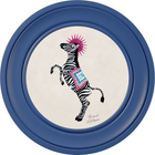 Balancing Act Kiki on Chalk White Framed Art Prints by Brand McKenzie