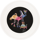 Balancing Act Flamboyance on Charcoal Black Framed Art Prints by Brand McKenzie